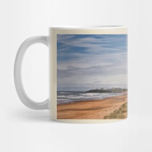 Springtime on the beach at Seaton Sluice Mug